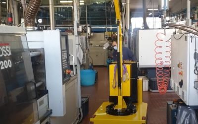 Le gru Flex Lifting per Lampa Srl