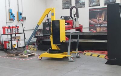 Una gru Flex Lifting per la Lincoln Electric