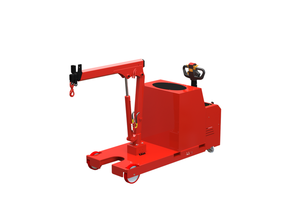 ATLAS 1TE3L gru mobile motorizzata con triplo sfilo elettrico portata 1.000 kg