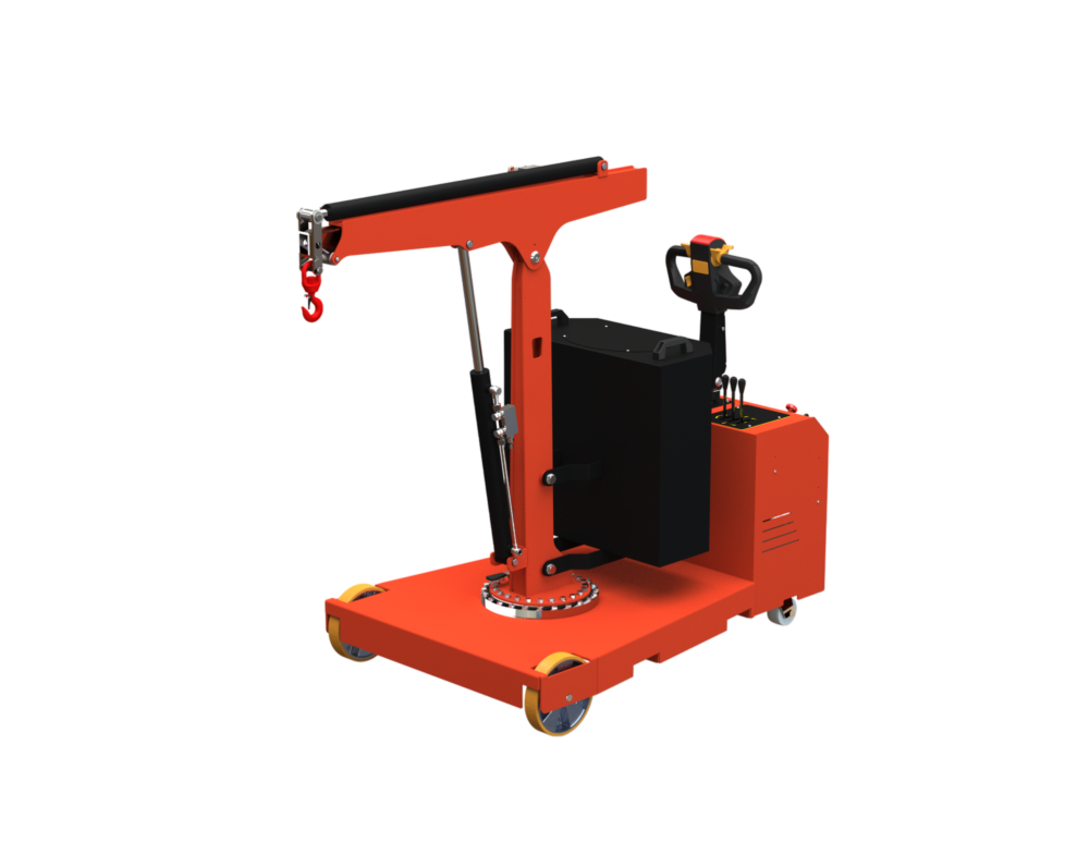 FLEX G500SBL gru motorizzata con braccio girevole e comandi a leve e portata 500 kg