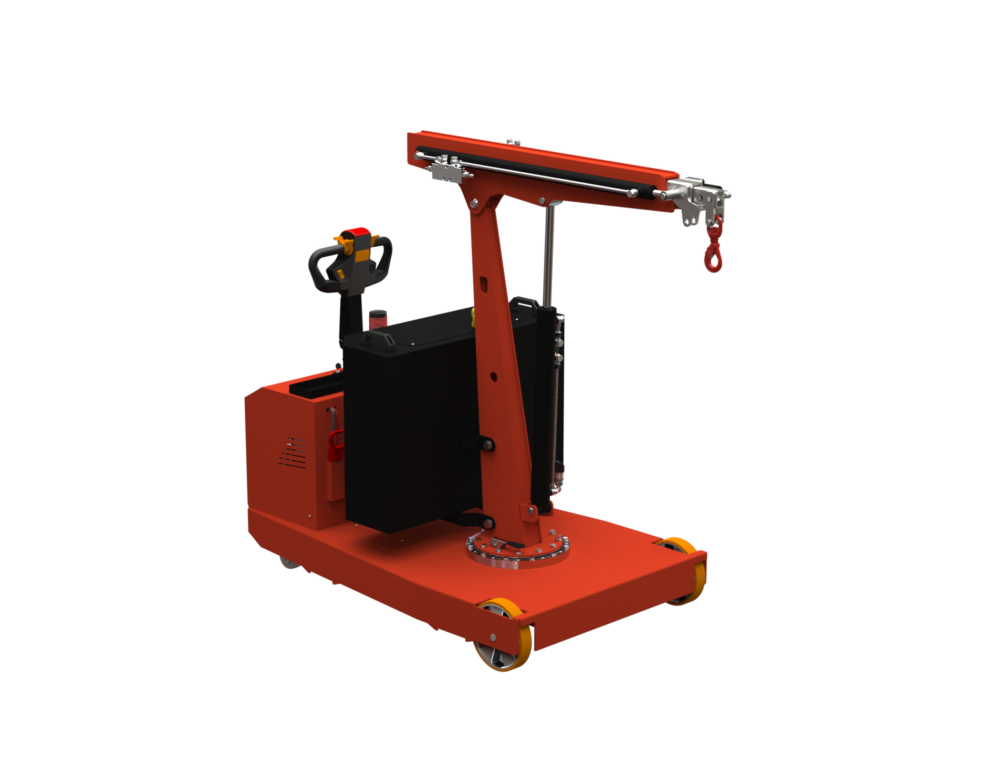 FLEX G750 DBR mini gru elettrica contrappesata
