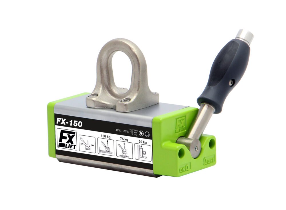 FX-150 - SOLLEVATORE MAGNETICO PERMANENTE - 150 KG