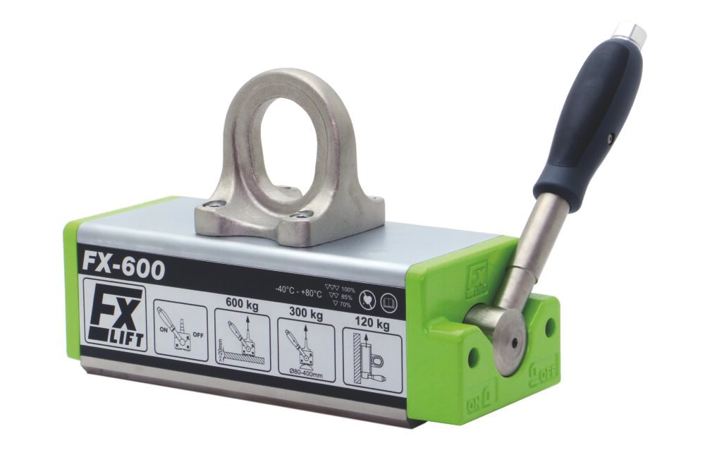 FX-600 - SOLLEVATORE MAGNETICO PERMANENTE - 600 KG
