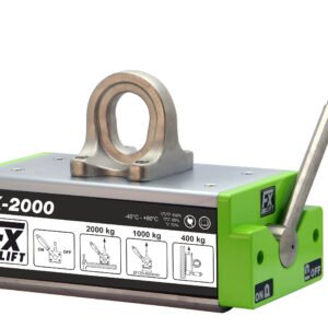 FX-2000 - SOLLEVATORE MAGNETICO PERMANENTE 2000 KG