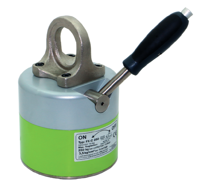 FX-C 250 - SOLLEVATORI MAGNETICI PER ANELLI - 250 KG