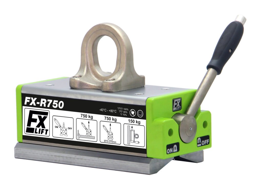 FX-R750 – MAGNETE PER CARICHI CIRCOLARI - 750 KG
