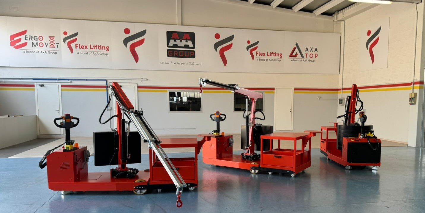 Custom lifting solution for tyre manufacturing