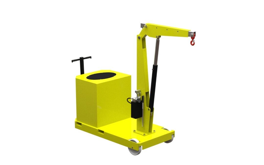 HYDRAULIC COUNTERBALANCE CRANE